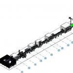 Compatible models single/double lithium battery production assembly line for sale