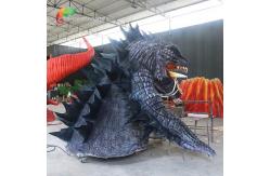 China Outdoor Custom Animatronics Godzilla Monster Volcano In Amusement Park supplier