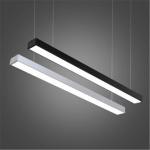 30w LED Ceiling Light Linear Baffle Aluminum Pre Painted Transfer Printing for sale