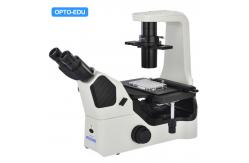 China OPTO EDU A14.1063 Inverted Optical Microscope , Phase Contrast Microscope Magnification 4x supplier