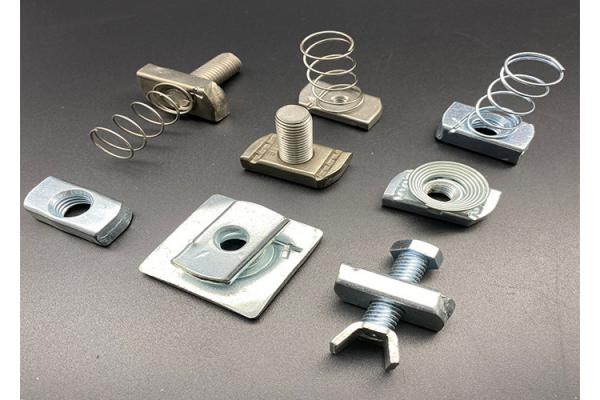 Strut C Channel Fitting Spring Nuts