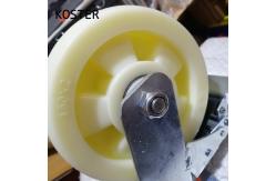 China Rotating Wheel Heavy Duty Industry Nylon Swivel and Brake Caster with 50mm Thickness supplier