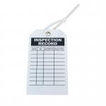 OEM Polyester Safety Lockout Inspection Record Tags 0.551in Thickness for sale