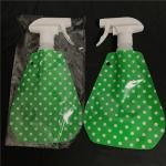 Multifunctional rotating water spray spray water bag environmental protection foldable plastic water trigger pouch for sale