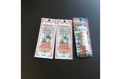 China Mylar Foil Plastic Pouches Packaging Zipper Custom Printing For Cigar Tobacco Wrappers supplier
