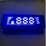 Ultra Thin Customized White Color 7 Segment LED Display Common Anode For Temperature Controller for sale