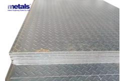 China MS Structural Chequered Steel Plate Tear Drop Pattern In Bulk supplier
