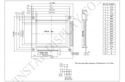 China 192*128 Grahic Wide Temperature Winstar Replace RA6963 IC LCD Module supplier