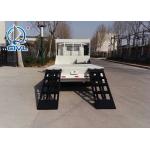 Flat Bed Diesel Engine Wrecker Tow Truck With Lifting Weight 465kgs , Loading 2tons for sale