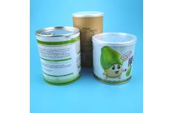 China Cardboard Paper Composite Cans Recyclable Tube Box For Food supplier