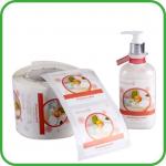 Recycled White Plastic Sticker Labels Labels For Cosmetic Beauty for sale