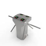 304 Stainless Steel Tripod Turnstile Gate Waist Height With 2 Mechanisms for sale