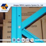 Customized Blue / Orange / Green Heavy Duty Pallet Shelving , Depth 400-2000 Mm for sale
