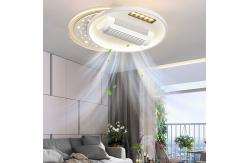 China Modern Luxury Ceiling Fans Light , Smart LED Ceiling Fan With Remote Control supplier