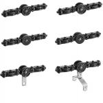 UH-5075 Series Conveyor Chain Overhead Hanging System  300mm for sale