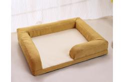 China Handmade Braided Cattail Leaf Kitten Bed Rattan Dog Basketwith Soft Cushion supplier