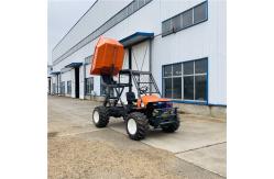 China 800KG Mini 4 Wheel Tractor Synchromesh Transmission Electric Farm Tractor supplier