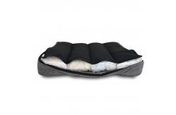 China Deluxe Plush Dog Crate Bed Anti Slip Bottom Pet Sleeping Mattress supplier