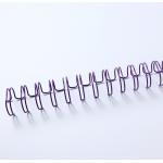 Dia0.7mm Double Loop Binding Wire Metal Material For Notebook for sale