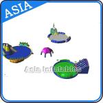 Removable Inflatable Water Park Pool , Inflatable Slide And Pool , Inflatable WaterPark With Pool and Slide for sale
