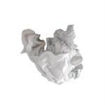 secondary shirt White Knitting Cotton wiping  Cleaning Rags for sale