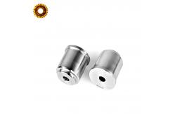 China Ra0.4 Titanium Cnc Machined Parts Sandblasting For Racing Stringed supplier