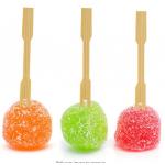3.5 Inch Disposable Bamboo Food Picks Eco Wooden Cutlery For Fruit for sale
