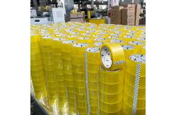 China Packaging Tape BOPP Clear Adhesive Tape with Waterproof Coating supplier