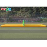 Airtight Inflatable Volleyball Field Pool 0.9mm PVC Water Volleyball Court Blow Up Water Toys For Sport Water Games for sale