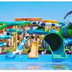 Adults Fiberglass Huge Water Slide Water Aqua Park Amusement Games Rides for sale