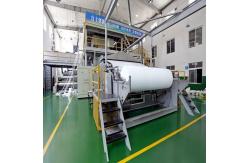 China Electric Cotton Polyester Fabric Machine Automatic With PLC Control supplier