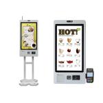 Wall Mounted Floor Standing Kiosk Restaurant Payment Terminal Self Service Ordering