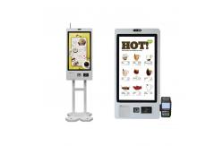China Wall Mounted Floor Standing Kiosk Restaurant Payment Terminal Self Service Ordering supplier