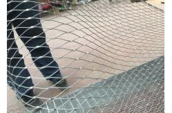 China 1.2mm - 4.0mm Wire Rope Mesh For Secure Passages / Bridge Safety supplier