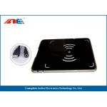 RFID USB Reader Writer , HF OEM Desktop RFID Reader Integrated With Antenna for sale