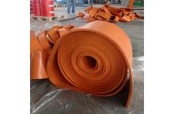 China Orange Rubber SBR Conveyor Skirt Board Belt Conveyor Side Skirt supplier