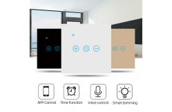 China Smart Wireless Remote Light Switch Dimming Wireless Wifi Switch Need Neutral Wire supplier