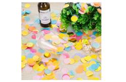China Custom Rainbow Confetti Cannon For Birthday Wedding Party Decoration supplier