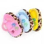 Dog Molar Pets Plush Toys Vocal Plush Slippers Bite Resistant