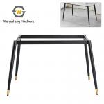 Modern-Designed Black-Gold Durable Iron Coffee Table Leg Support Bracket Furniture Base for Office & Living Room for sale