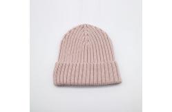 China Adults Knit Beanie Hats Polyester Fabric Circumference 58CM,Soft & Warm supplier
