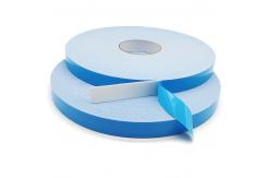 China High Adhesion Customizable Blue PE Foam Double Sided Tape for Fixing supplier