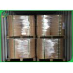 60g 120g Food Grade Kraft Paper Straw Roll Paper For Beverages for sale