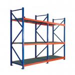 Robot Welding Q235 Warehouse Rack Display Shelf ISO9001 for sale