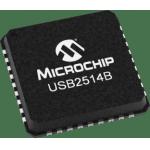 Microchip USB Hub Controller IC USB2514BI-AEZG-TR 36-QFN 6x6