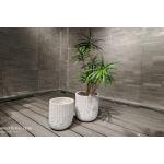 7-8 Year Durable Fiber Clay Planter for Indoor Gardens for sale