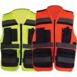 Superior Durability Reflective Safety Vest For Heavy Machine Operation for sale