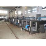 PLC Touch Screen Screen Printing Press , Screen Printing Equipment 700mm Pile Height for sale