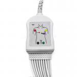 Tens Electrodos ECG Cable With Customization Options TPU Sheath Medical equipment connection cable