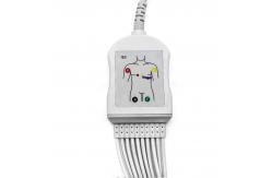 China Tens Electrodos ECG Cable With Customization Options TPU Sheath Medical equipment connection cable supplier